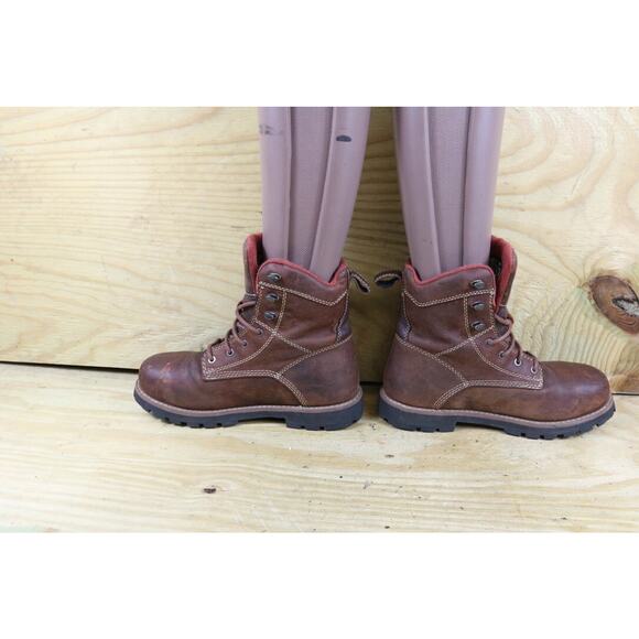 Keen Utility Boots Women 6M Brown Seattle Waterproof Steel Toe Work Gorpcore - Picture 3 of 9